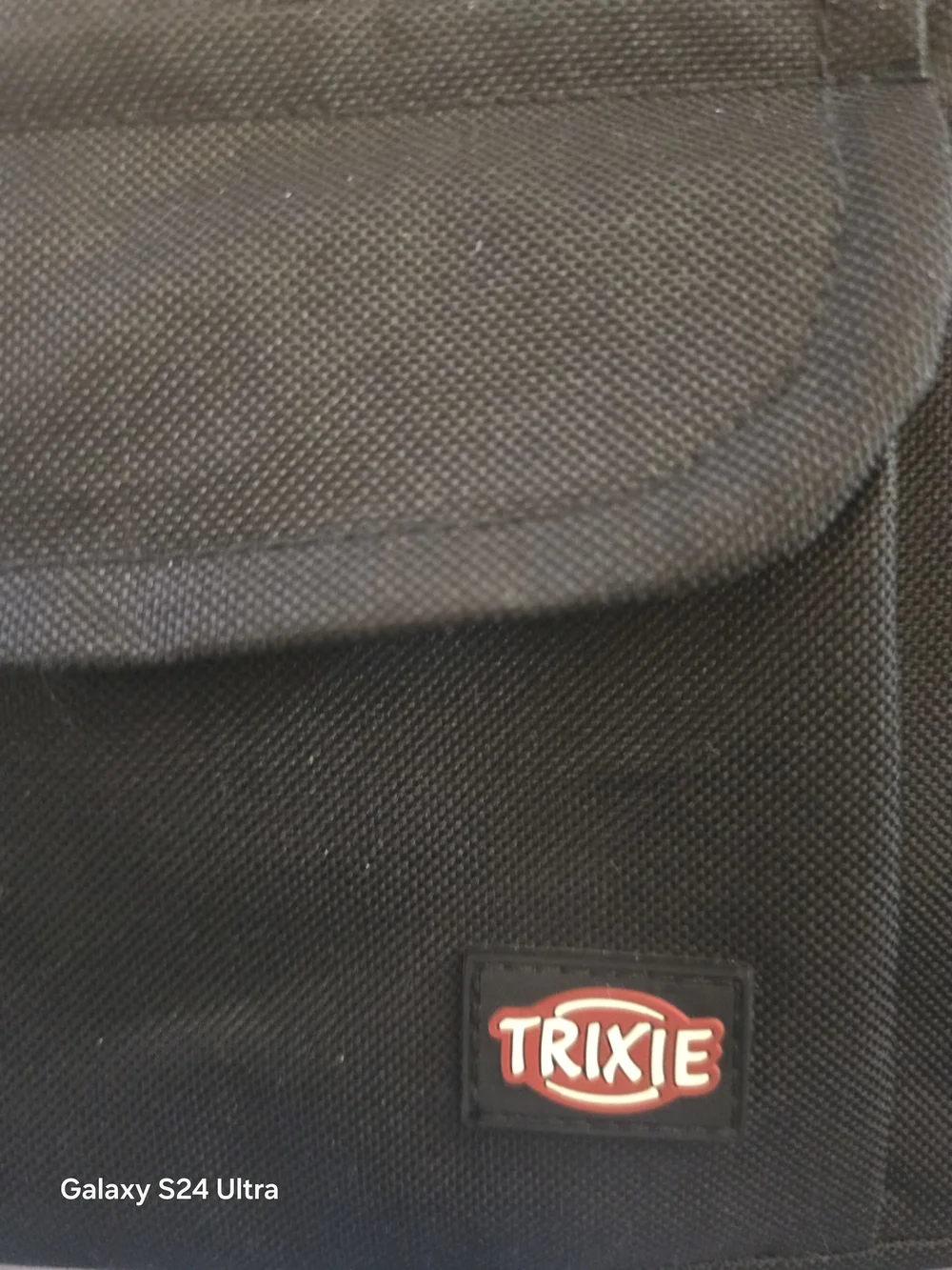 Trixie Gray and Black Pet Car Seat — Cozy Travel Booster